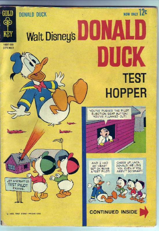 Donald Duck #90 (Sep-63) FN- Mid-Grade Donald Duck