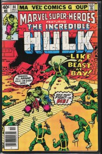 Marvel Super-Heroes #84 (1979) Hulk
