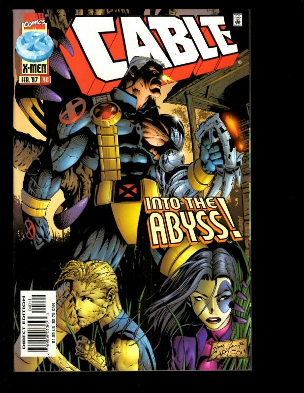 12 Cable Marvel Comics # 36 37 38 39 40 41 42 43 44 45 46 47 X-Men Wolverine GK6 