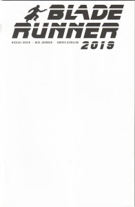 Blade Runner #1 Blank Cover