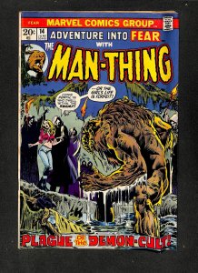 Fear #14 Man-Thing!