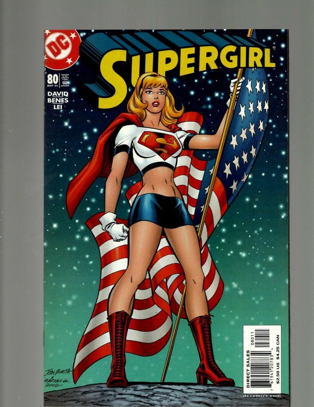 12 Supergirl DC Comics # 74 75 76 77 78 79 80 One million + Prysm + Shazam+ GK22