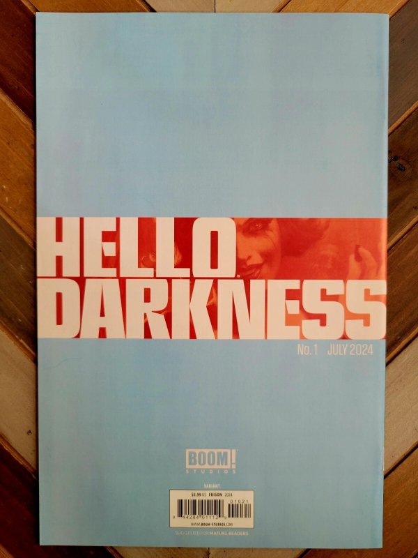 Hello Darkness #1 Jenny Frison Unlockable Variant (2025) Boom Studios Comics New