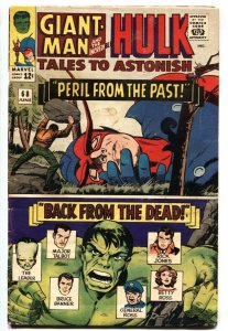 TALES TO ASTONISH #68 comic book-1965-HULK-SILVER AGE-MARVEL-VG-