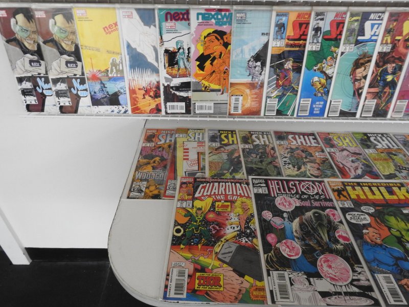 Huge Lot of 150+ Comics w/ Nightcrawler, Iron Man, Hulk Avg. VF- Condition