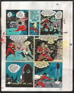 Hand Painted Color Guide-Capt Marvel-Shazam-C35-1975-DC-page 13-Mr Tawney-VG