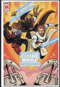 Star Wars Adventures: The Clone Wars-Battle Tales #1 Second Print Cover (2020...
