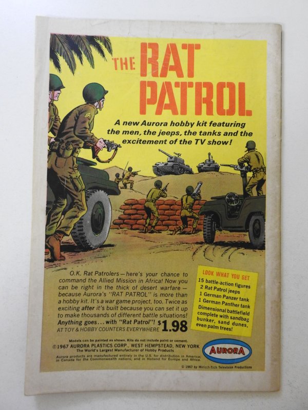 Superman #196 (1967) VG Condition centerfold detached bottom staple