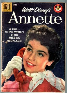 ANNETTE -DELL FOUR COLOR COMICS #905-PHOTO COVER-MICKEY MOUSE CLUB-FR FR