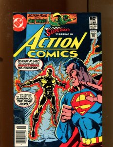 Action Comics #525 -  Ross Andru Cover Art! (8.0/8.5) 1981
