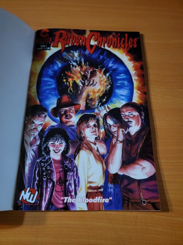 Raven Chronicles Limited Edition #1 SIGNED ~ NEAR MINT NM ~ 1995 Caliber Comics