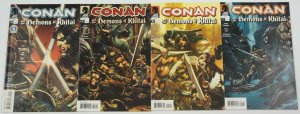 Conan and the Demons of Khitai #1-4 VF/NM complete series - uncensored ad for 24 