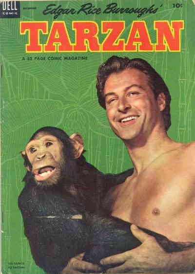 Tarzan (Dell) #51 FN ; Dell | December 1953 Lex Barker