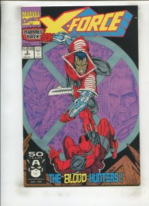 X-FORCE #2 (9.2) THE BLOOD HUNTERS!! 1991