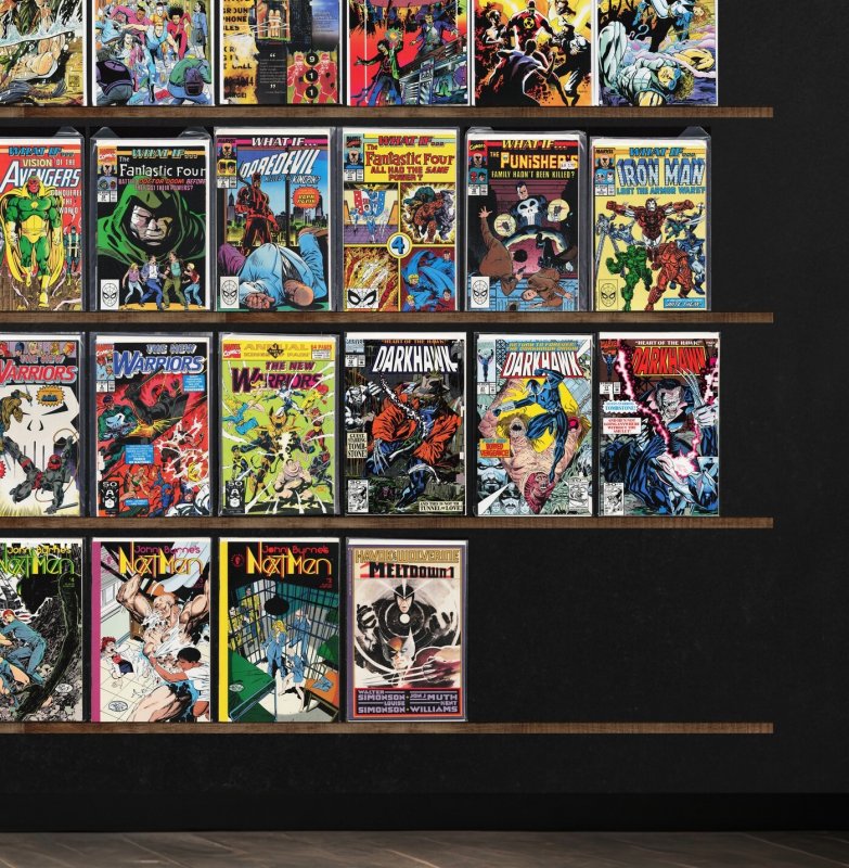 Huge Lot 150+ Comics with Darkhawk, Harbinger, The New Warriors & More!