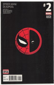 Spider-Man/Deadpool #2 Sixth Print Cover (2016) Spider-Man