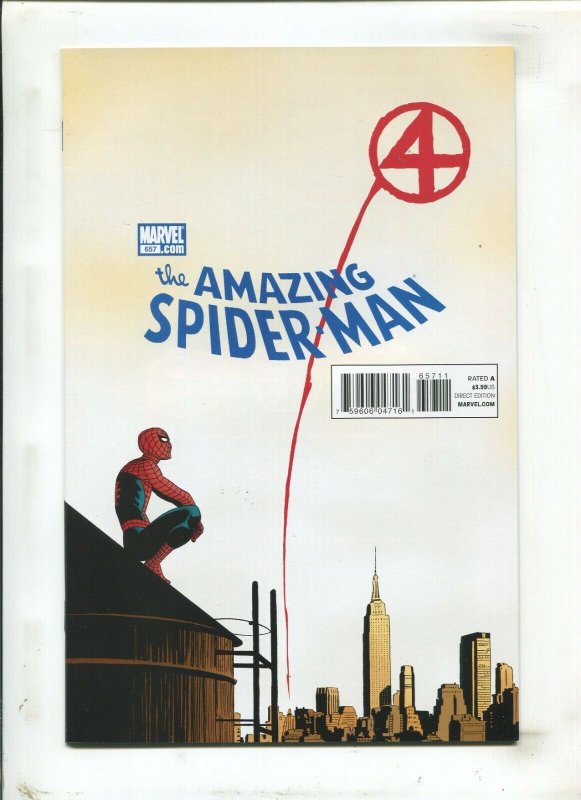 Amazing Spider-Man #657 - 1st Print - Direct Edition (9.2OB) 2011