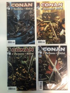 Conan And The Demons Of Khitai (2005) Complete Mini Set # 1-4 (NM) Dark Horse