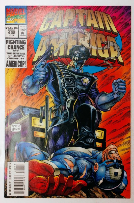 Captain America #428 (6.0, 1994) 1st appearance of Americop