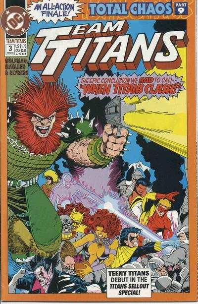 Team Titans #3, NM- (Stock photo)