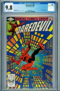 DAREDEVIL #186 CGC 9.8--comic book--marvel--4080875023