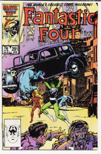 Fantastic Four #291 Direct Edition (1986) Fantastic Four
