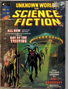 Unknown Worlds Of Science Fiction # 1 GD/VG Marvel Comic Book Magazine TD14