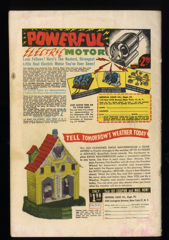 Captain Jet (1952) #1 GD/VG 3.0