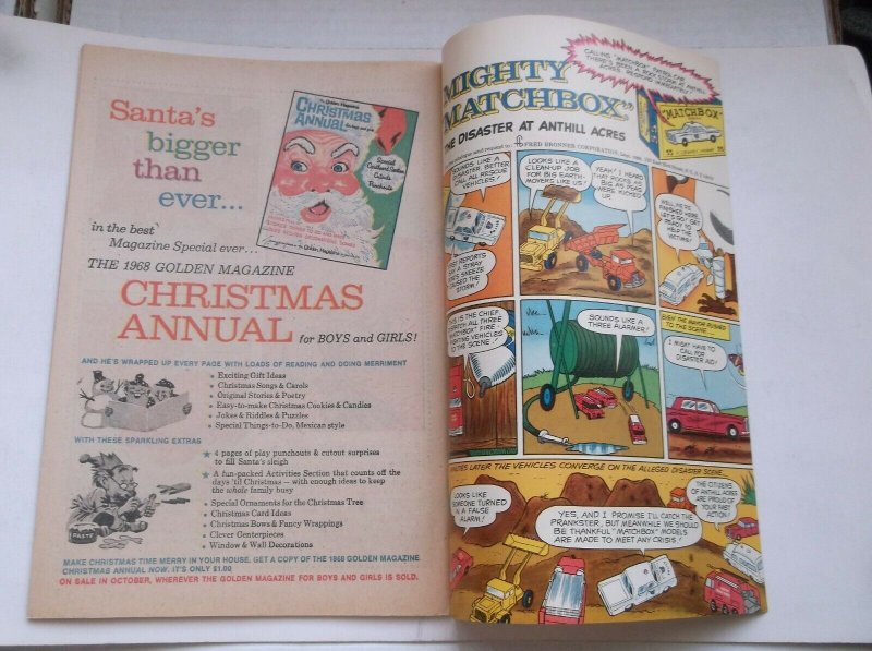 GOLD KEY: MAGNUS ROBOT FIGHTER 4000 A.D. #25, THE MICRO-GIANTS, 1969, VF- (7.5)! 