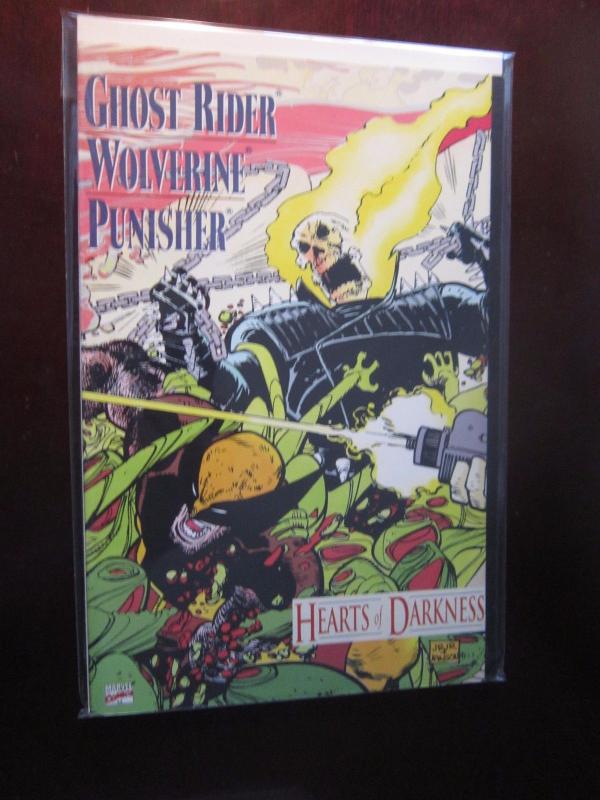 Ghost Rider Wolverine Punisher Hearts of Darkness #1 - 8.0 - 1991