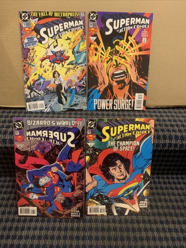 Action Comics “SUPERMAN” (Lot of 37) DC Various Issues *See Photos (C1076)