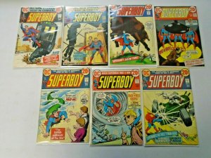 Bronze Age Superboy Comic Lot 20¢ Covers From #188-204 14 Diff Avg 5.0 (1972-74)