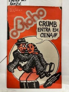 OBICHO-NESTE BICHO  Vol. 1 #5 FAIR Brazil ed. July 1975  Robert Aline CRUMB