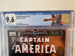 Captain America #619 CGC 9.6 (2011)