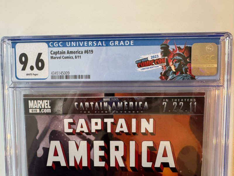Captain America #619 CGC 9.6 (2011)