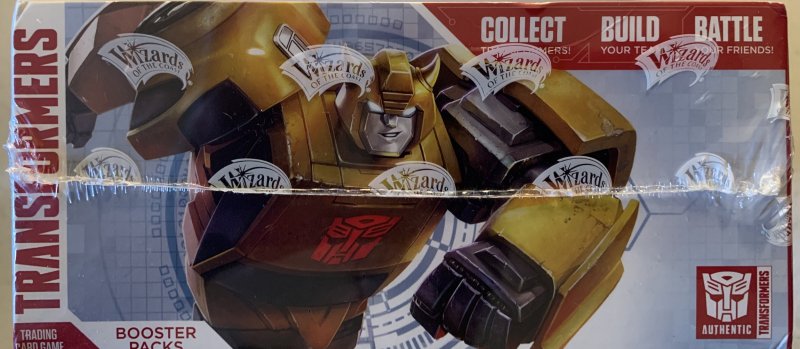 Transformers trading card game Sealed Box booster packs First Set Sealed!