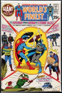 World's Finest Comics #197 (1970) Superman and Batman and Robin