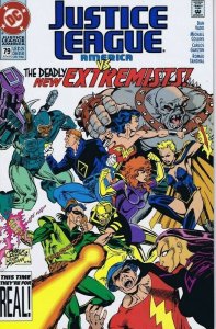 Justice League America #79 ORIGINAL Vintage 1993 DC Comics