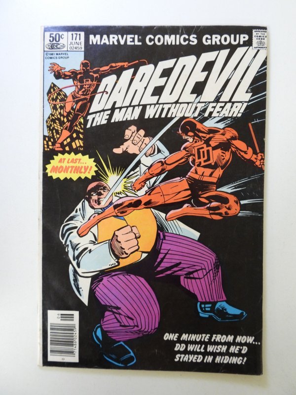 Daredevil #171 (1981) VG+ condition