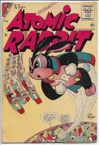 Atomic Rabbit 4 - Silver Age - (VG) July 1956