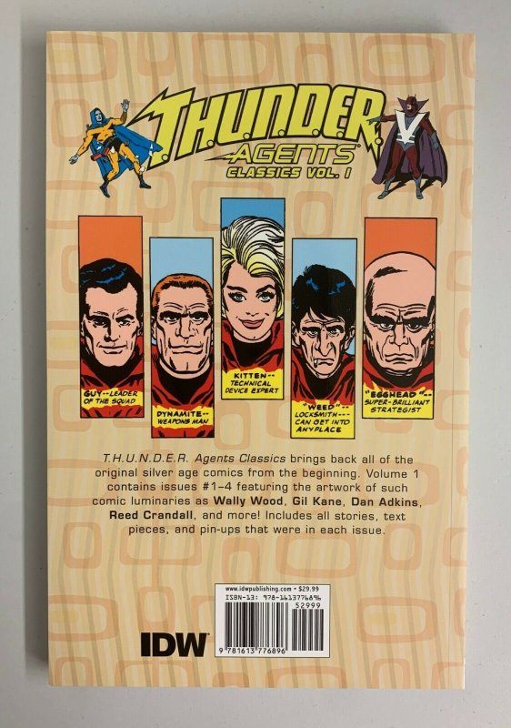 T.H.U.N.D.E.R. Agents Classics Vol. 1 2013 Paperback Larry Ivie