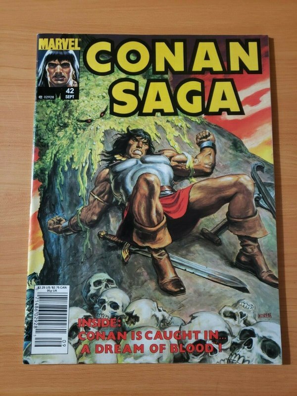 Conan Saga #42 ~ NEAR MINT NM ~ 1990 Marvel Comics