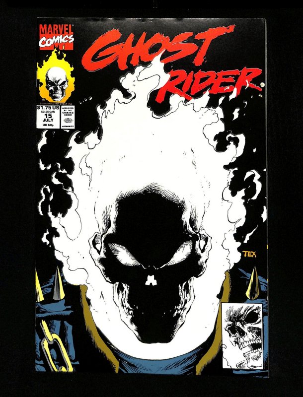 Ghost Rider (1990) #15 Glow in the Dark Cover!