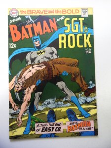 The Brave and the Bold #84 (1969) FN+ Condition