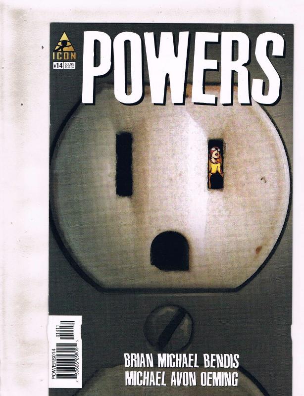 Lot Of 5 Powers Marvel Icon Comic Books # 11 12 13 14 15 NM Brian M Bendis AK6