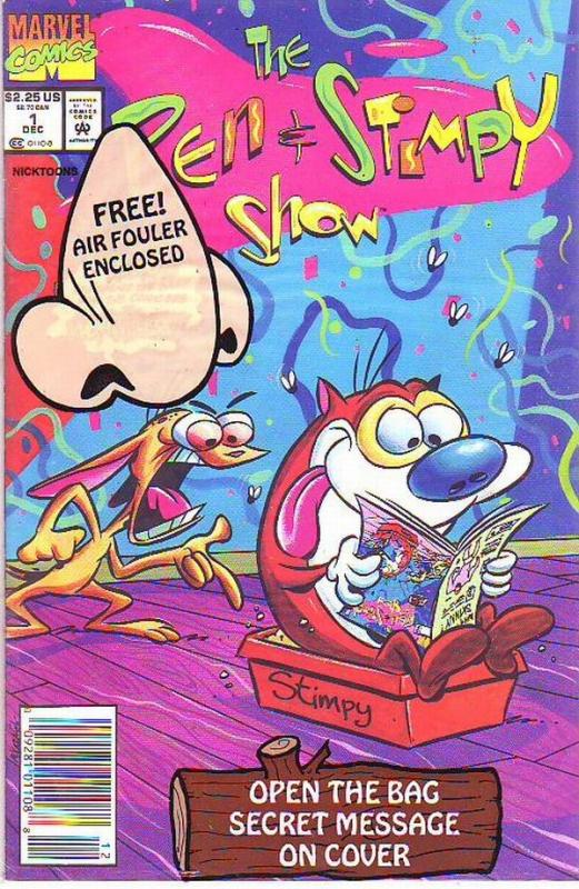 Ren & Stimpy #1 (Dec-92) NM/MT Super-High-Grade Ren, Stimpy