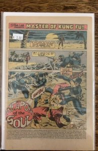 Master of Kung Fu #53 *no cover, pages are whole