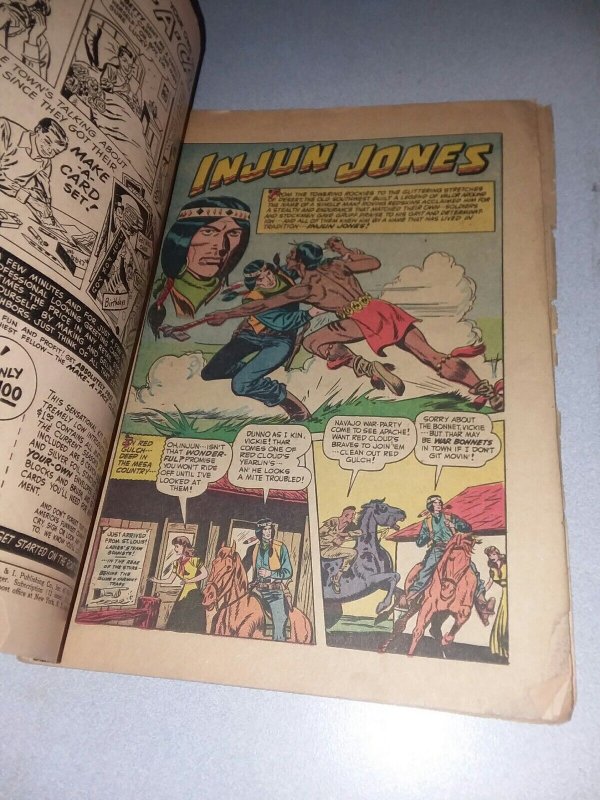 BLAZING WEST #5 acg 1949 golden age western comics starr art 2nd little lobo app