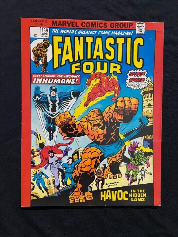 Vintage Fantastic Four Mead Folder Marvel Comics
