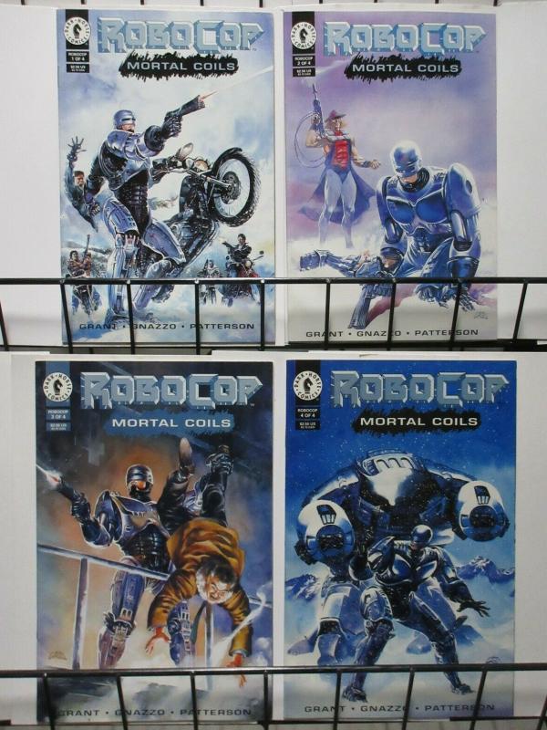 ROBOCOP MORTAL COILS (1993 DH) 1-4  Complete series!